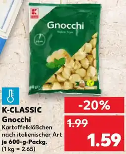 Kaufland K-CLASSIC Gnocchi Angebot