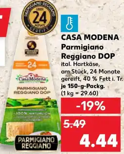 Kaufland CASA MODENA Parmigiano Reggiano DOP Angebot