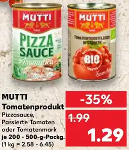 Kaufland MUTTI Tomatenprodukt Angebot