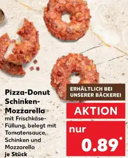 Kaufland Pizza-Donut Schinken Mozzarella Angebot