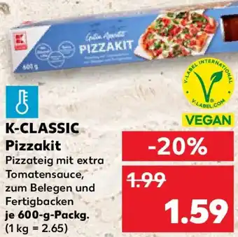 Kaufland K-CLASSIC Pizzakit Angebot