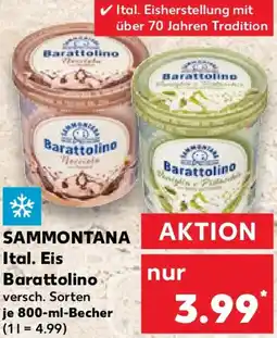 Kaufland SAMMONTANA Ital. Eis Barattolino Angebot