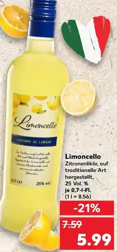 Kaufland Limoncello Angebot