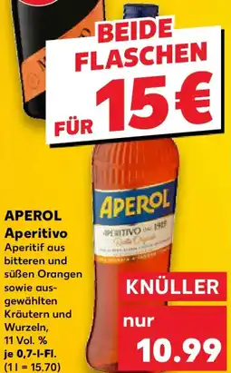 Kaufland APEROL Aperitivo Angebot