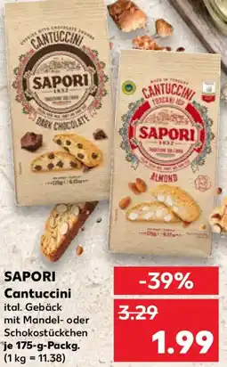 Kaufland SAPORI Cantuccini Angebot