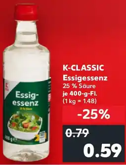 Kaufland K-CLASSIC Essigessenz Angebot