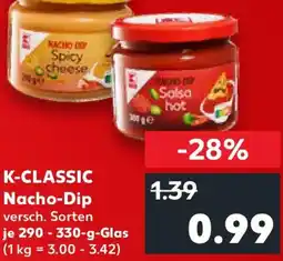 Kaufland K-CLASSIC Nacho-Dip Angebot