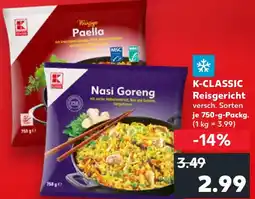 Kaufland K-CLASSIC Reisgericht Angebot