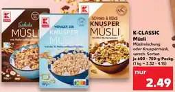 Kaufland K-CLASSIC Müsli Angebot