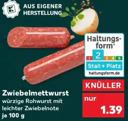 Kaufland Zwiebelmettwurst Angebot