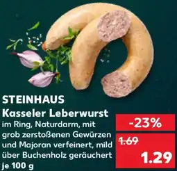 Kaufland STEINHAUS Kasseler Leberwurst Angebot