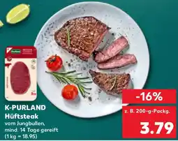 Kaufland K-PURLAND Hüftsteak Angebot