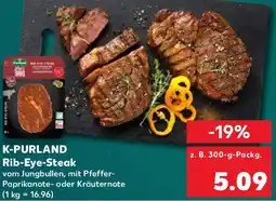 Kaufland K-PURLAND Rib-Eye-Steak Angebot