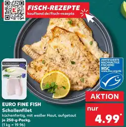 Kaufland EURO FINE FISH Schollenfilet Angebot