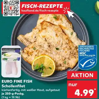 Kaufland EURO FINE FISH Schollenfilet Angebot