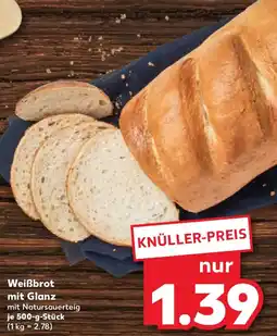 Kaufland Weißbrot mit Glanz Angebot