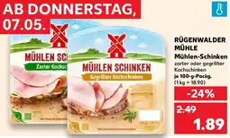 Kaufland RÜGENWALDER MÜHLE Mühlen-Schinken Angebot