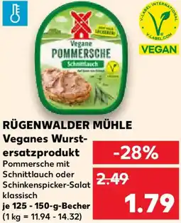Kaufland RÜGENWALDER MÜHLE Veganes Wurstersatzprodukt Angebot