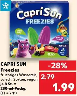 Kaufland CAPRI SUN Freezies Angebot
