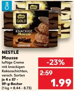 Kaufland NESTLÉ Mousse Angebot