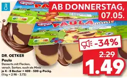 Kaufland DR. OETKER Paula Angebot
