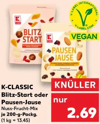 Kaufland K-CLASSIC Blitz-Start oder Pausen-Jause Angebot