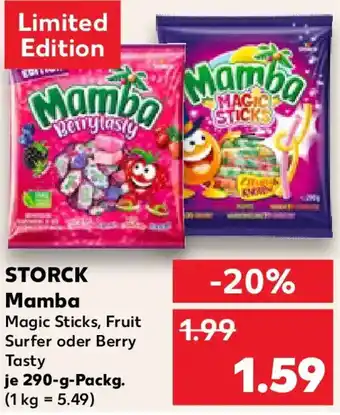 Kaufland STORCK Mamba Angebot