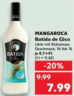 Kaufland MANGAROCA Batida de Côco Angebot