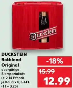 Kaufland DUCKSTEIN Rotblond Original Angebot