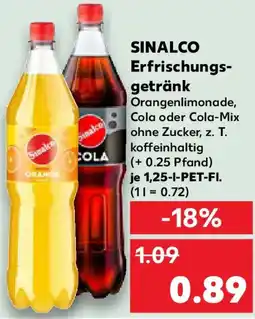 Kaufland SINALCO Erfrischungsgetränk Angebot
