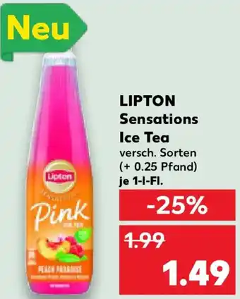Kaufland LIPTON Sensations Ice Tea Angebot
