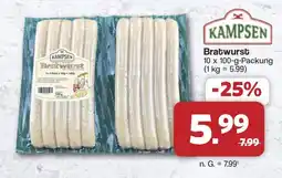 Famila Nord West KAMPSEN Bratwurst Angebot