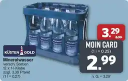Famila Nord West KÜSTEN GOLD Mineralwasser Angebot