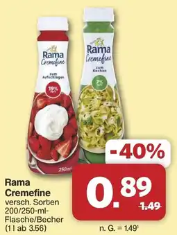 Famila Nord West Rama Cremefine Angebot