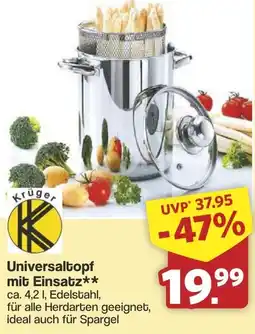 Famila Nord West Universaltopf mit Einsatz Angebot