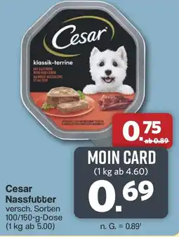 Famila Nord West Cesar Nassfutter Angebot