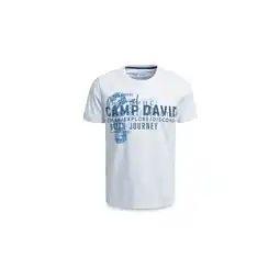 Netto Marken-Discount Camp David T-Shirt RH O neck 1/2 Gr. M weiß Angebot