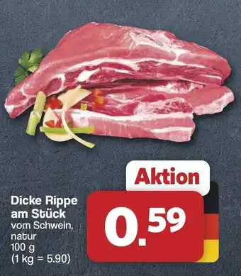 Famila Nord West Dicke Rippe am Stück Angebot