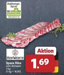 Famila Nord West HOFWERTE Spare Ribs Angebot