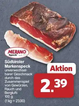 Famila Nord West Südtiroler Markenspeck Angebot