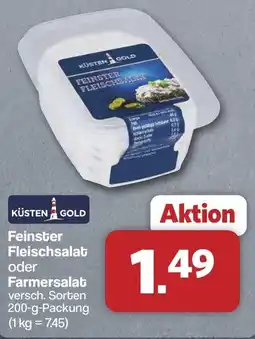 Famila Nord West Küsten gold feinster fleischsalat oder farmersalat Angebot