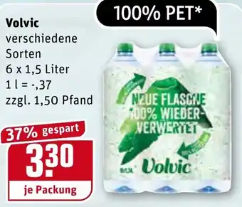 REWE Volvic 6x1,5L Angebot