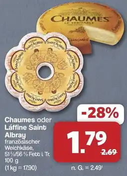 Famila Nord West Chaumes oder Láffine Saint Albray Angebot