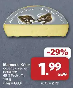 Famila Nord West Mammut Käse Angebot