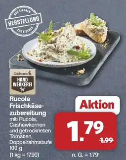 Famila Nord West Goldmarie Rucola Frischkäsezubereitung Angebot
