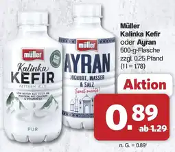 Famila Nord West Müller Kalinka Kefir oder Ayran Angebot