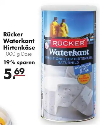 Handelshof Rücker Waterkant HIrtenkäse 1000g Angebot