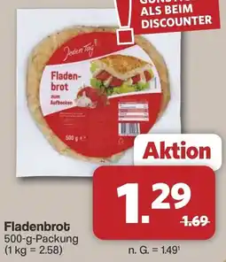 Famila Nord West Fladenbrot Angebot