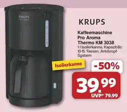 Famila Nord West KRUPS Kaffeemaschine Pro Aroma Thermo KM 3038 Angebot