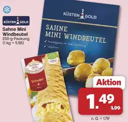 Famila Nord West Küsten gold sahne mini windbeutel Angebot